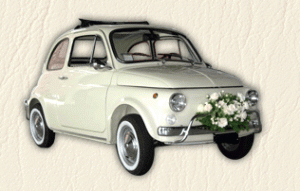 Noleggio Fiat d’epoca per matrimonio Milano