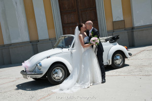 Noleggio Volkswagen Maggiolone Cabrio per Matrimonio Milano