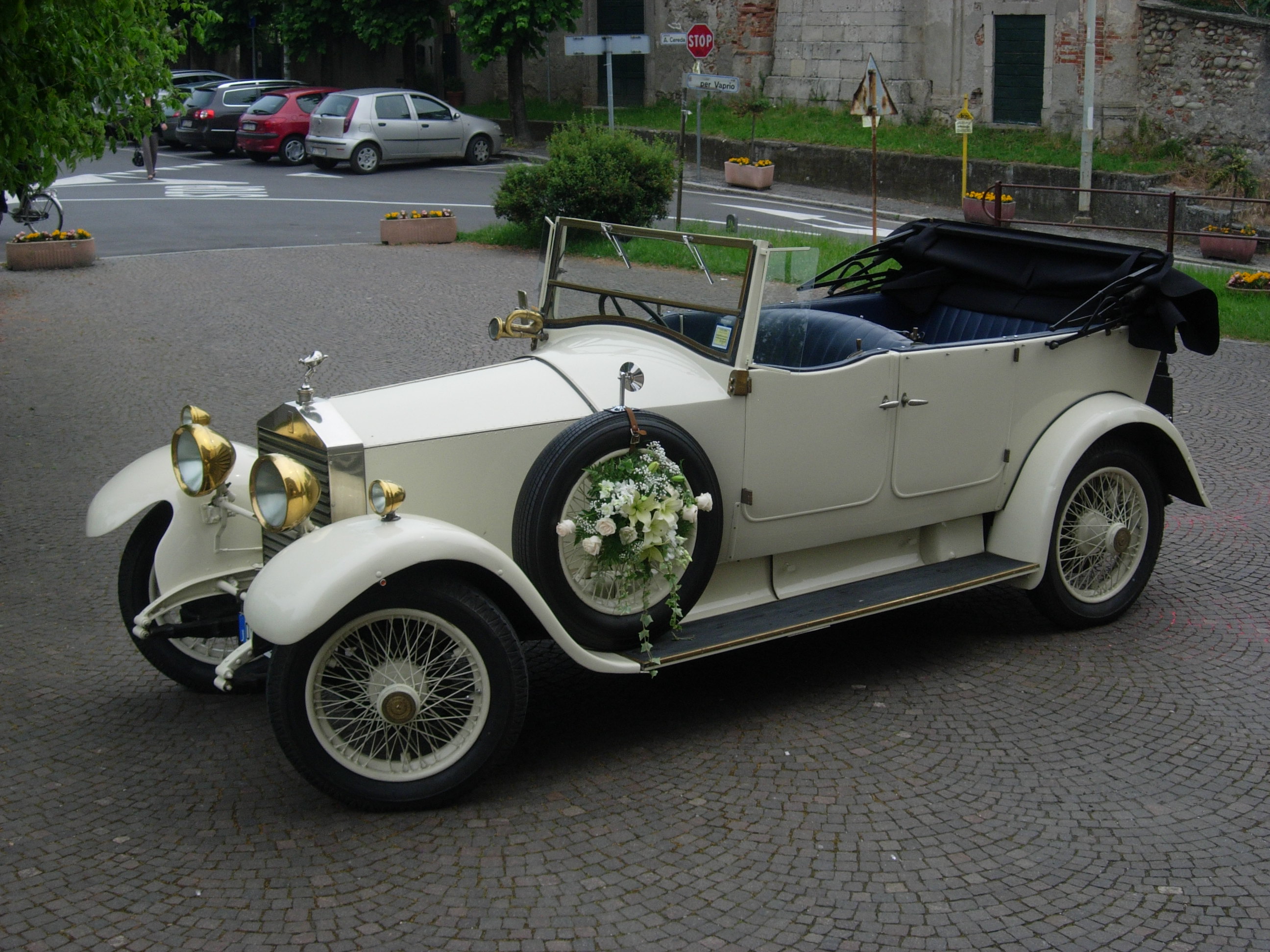 Noleggio Rolls Royce Torpedo per matrimonio Milano