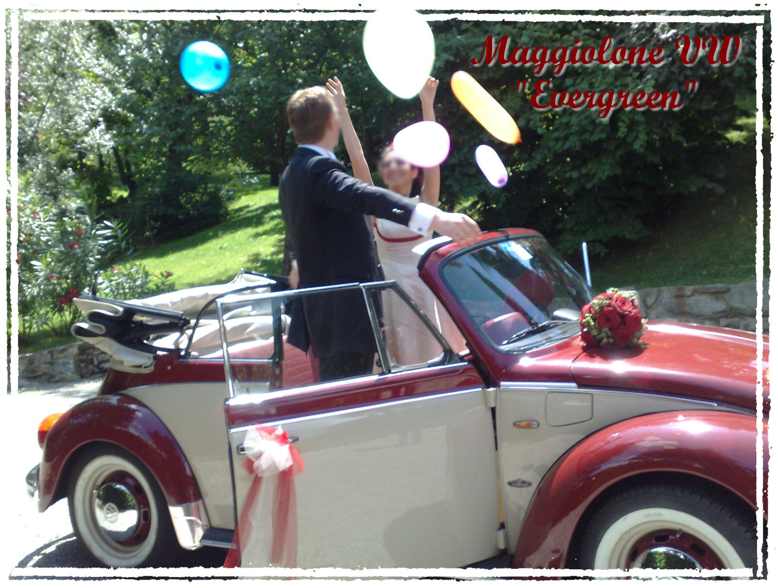 Noleggio Volkswagen Maggiolino per matrimonio Milano